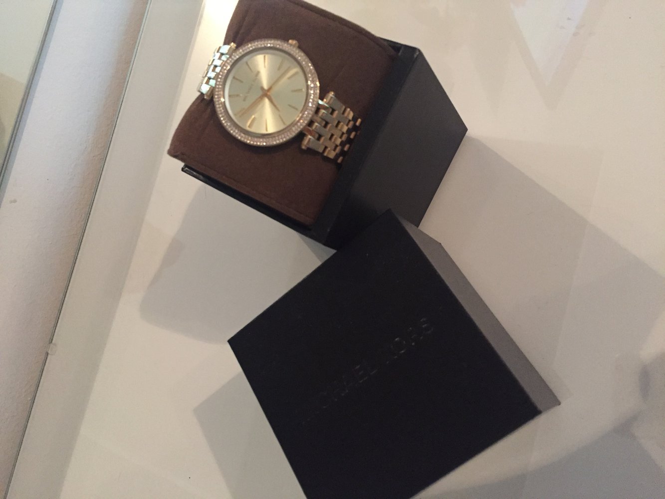 NEU / Michael Kors / Uhr / Gold / Glitzer