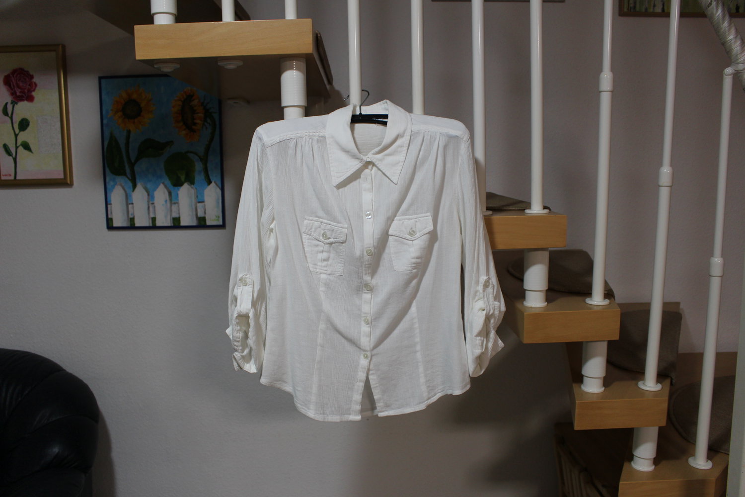 358. Hemdbluse von Helline (Heine), Gr. 38