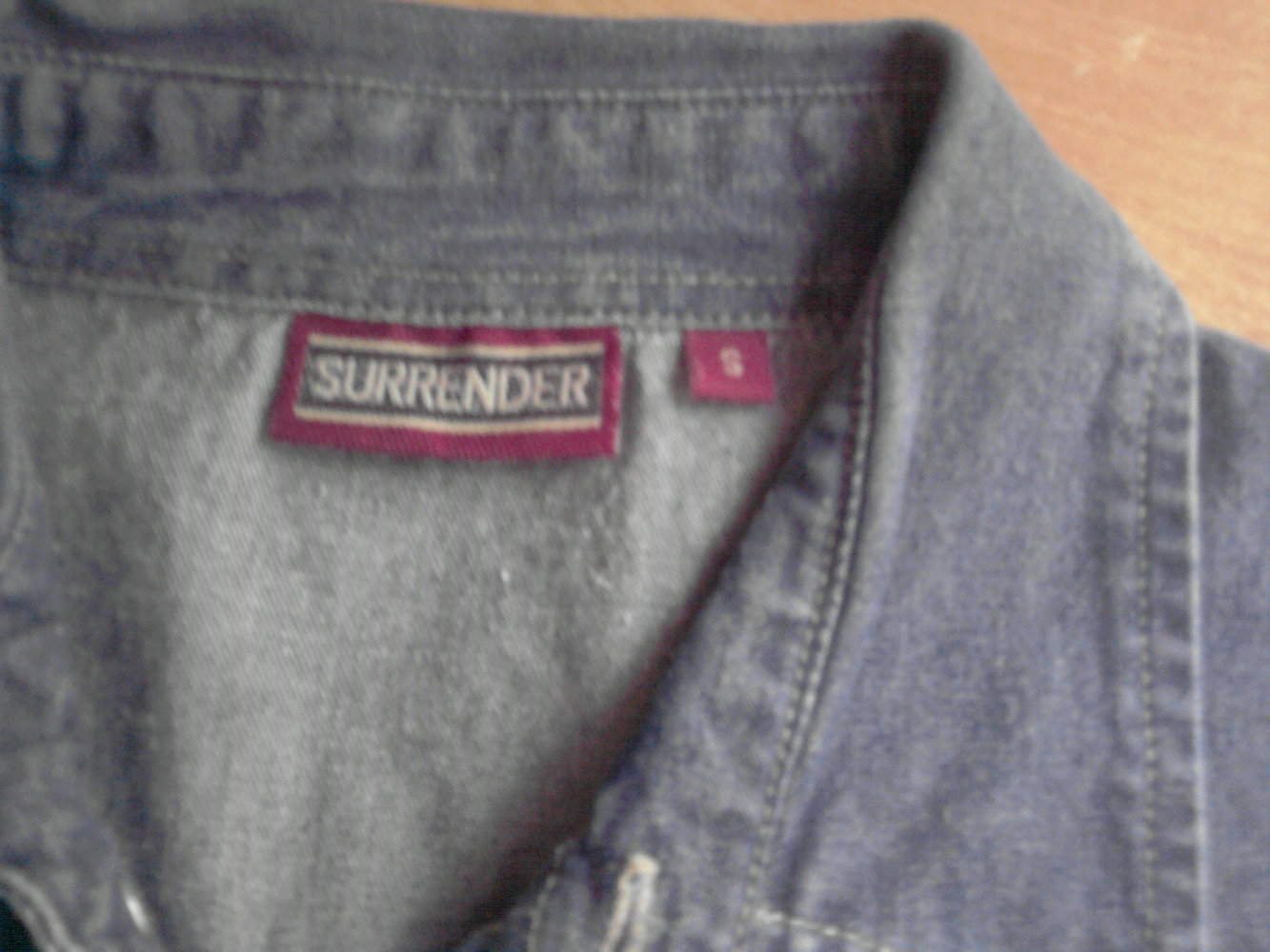 Jeanskleid Gr.S Kleid hemd SURRENDER