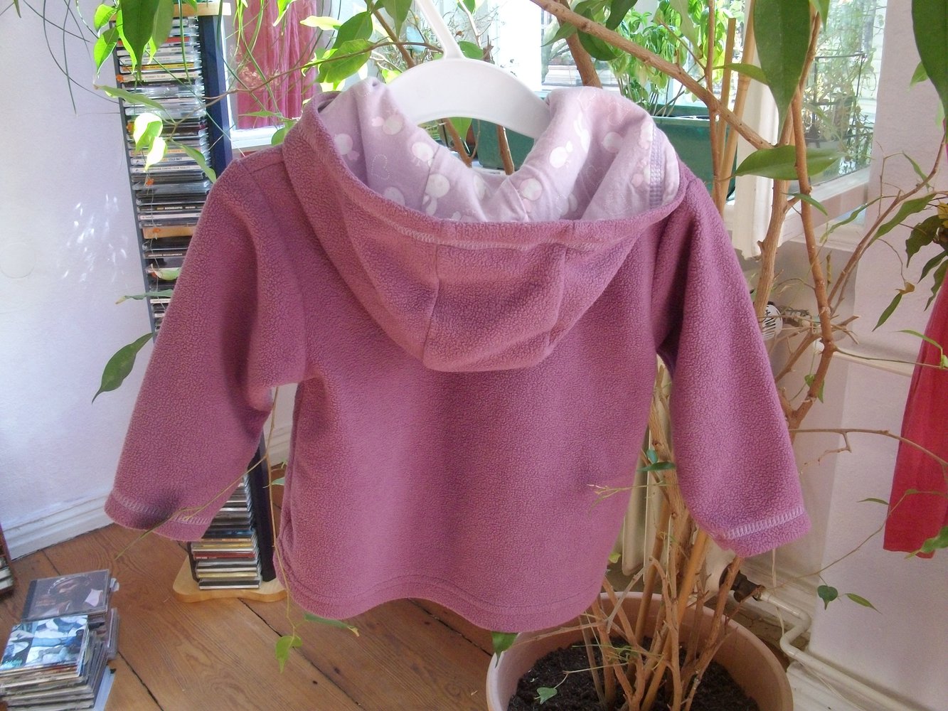 Kapuzenpullover Fleece Pullover Gr. 74 Smily Hoodie Sweater