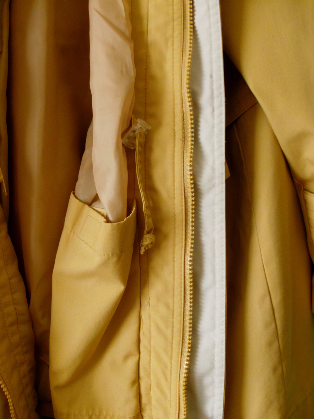 Übergangsjacke in vanille