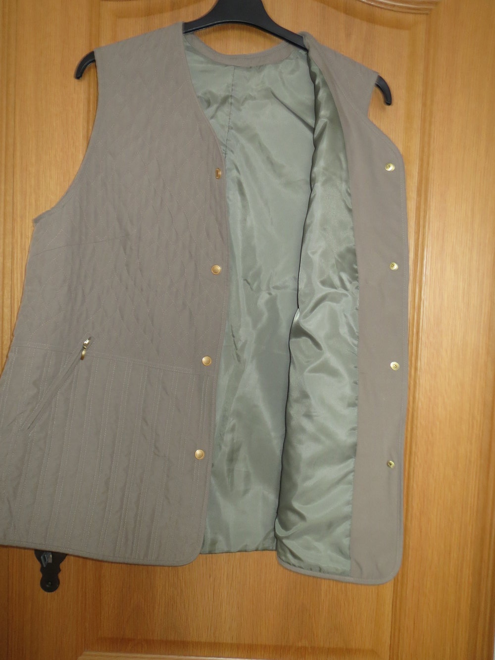 Weste, Gr.50/XL, oliv