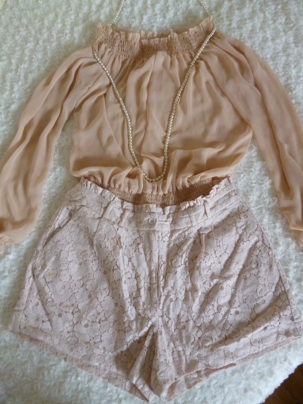 Spitzenshorts puder Conscious Collection 42