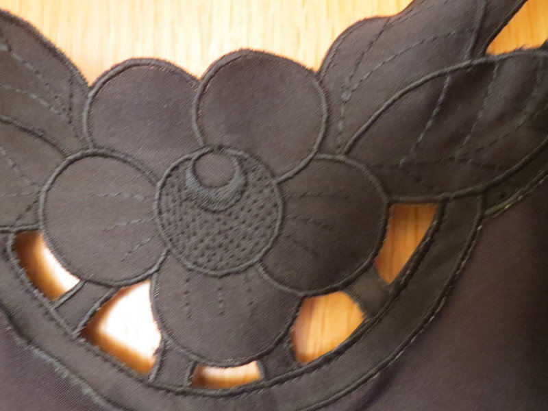 Top, Gr.36/38, Sommertop, schwarz, elegant, L Couture Bernd Linek