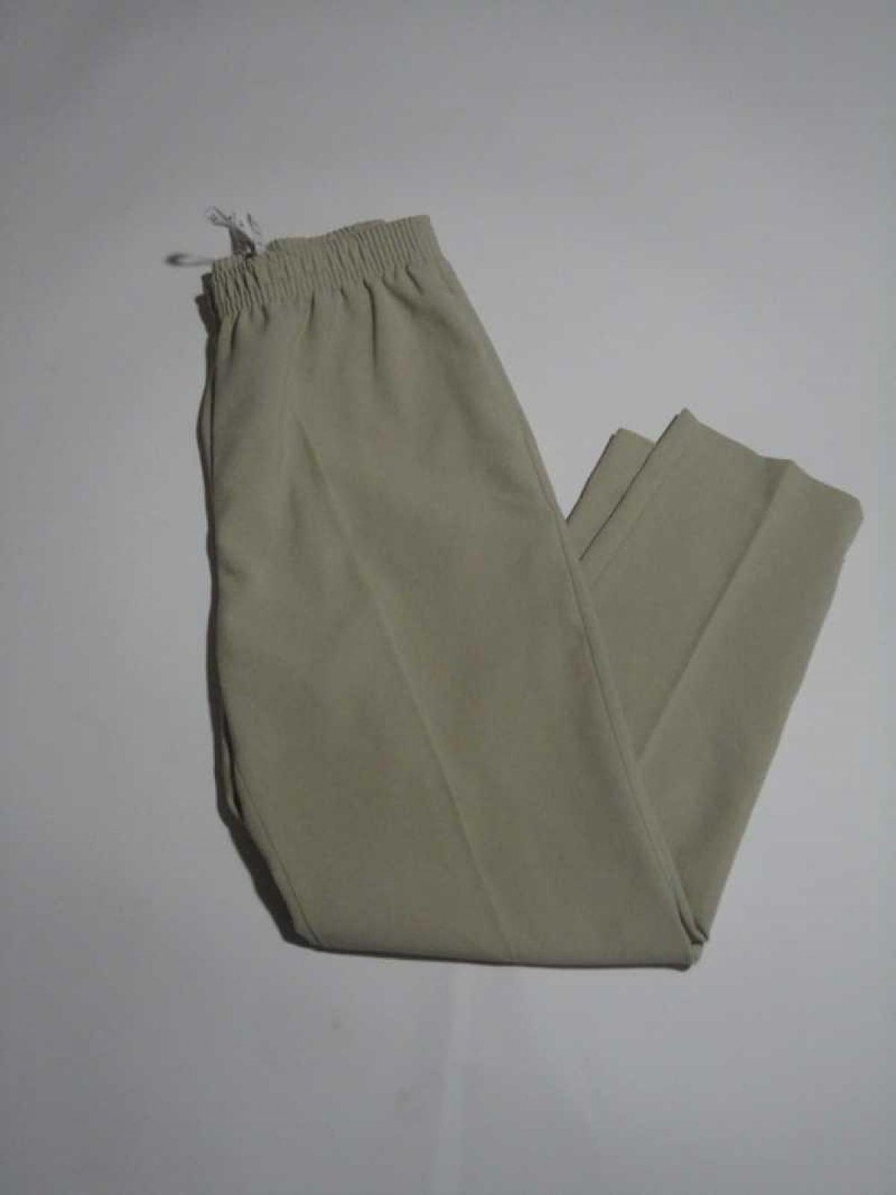 Beige Hose schlicht Basic Kurzgröße 22 Gr. 42/44 Gr. 42