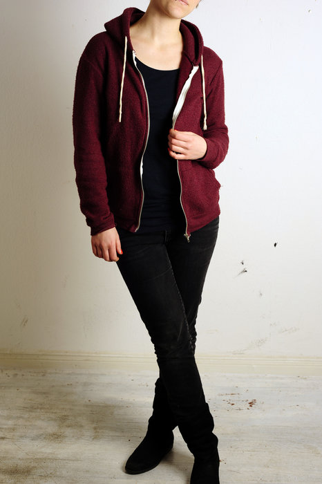 Strickjacke Hoodie Kapuzenjacke Blogger Boho Hipster Punk