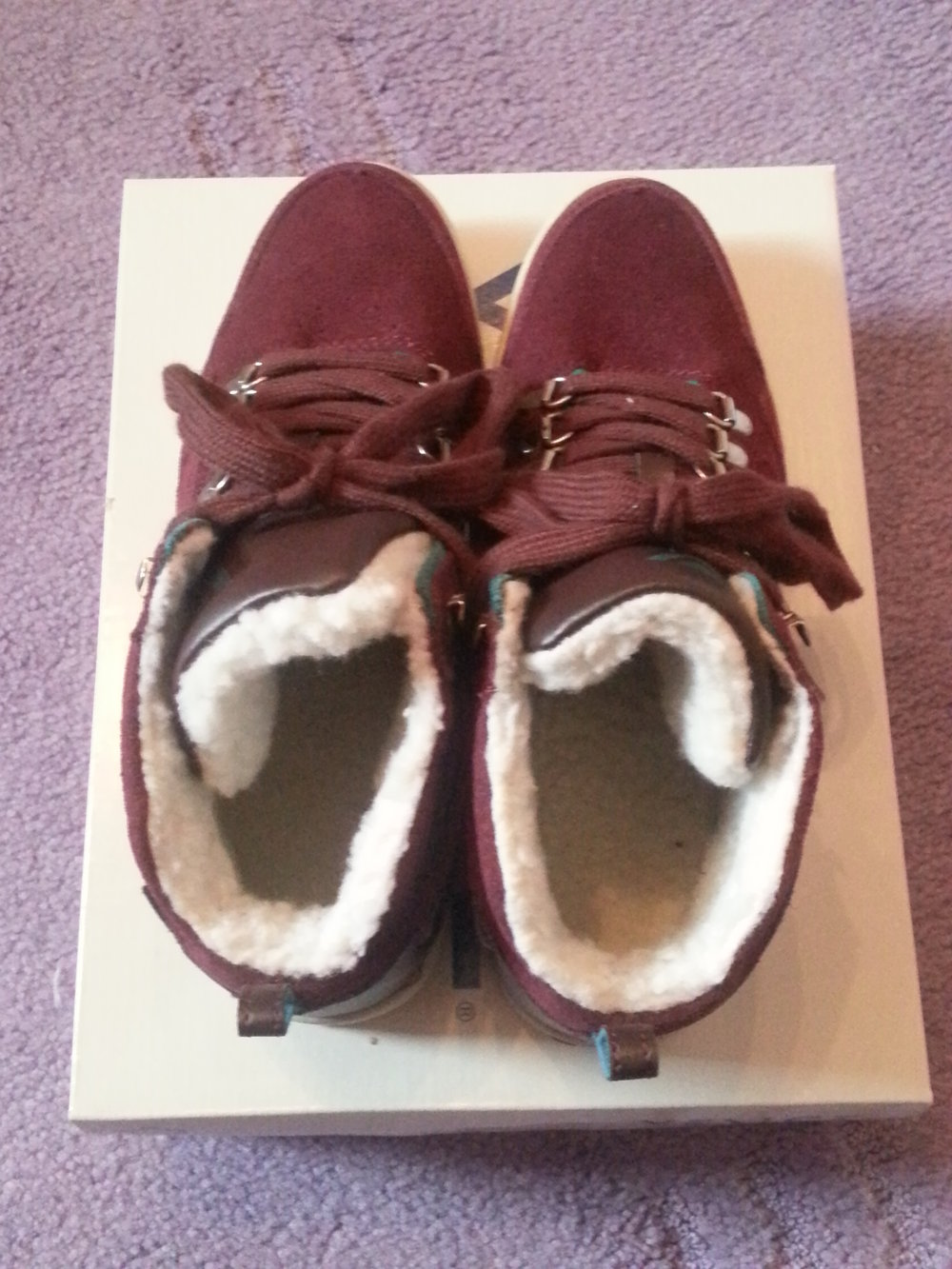 Sneaker Venice weinrot