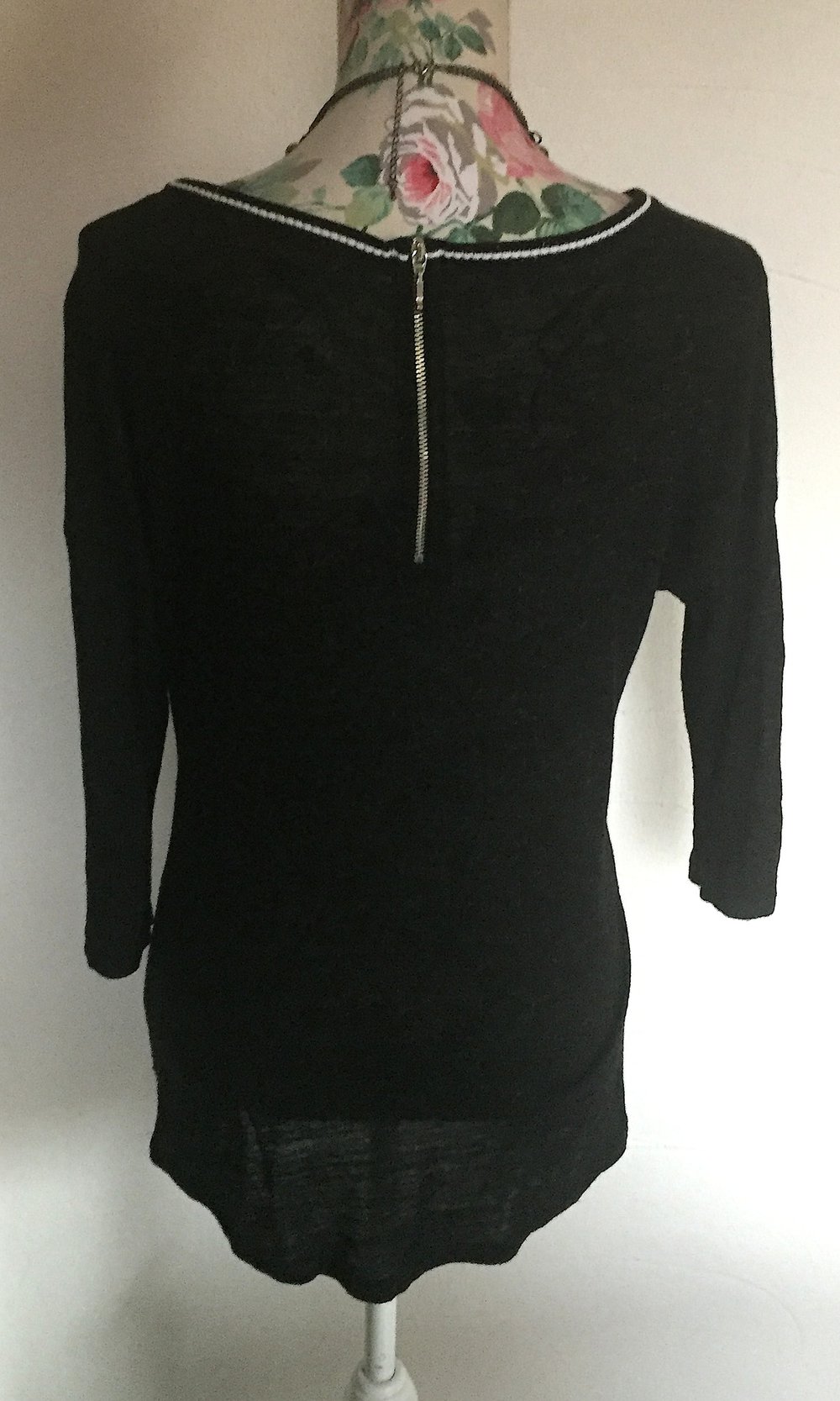 Oberteil mit 3/4-Ärmeln