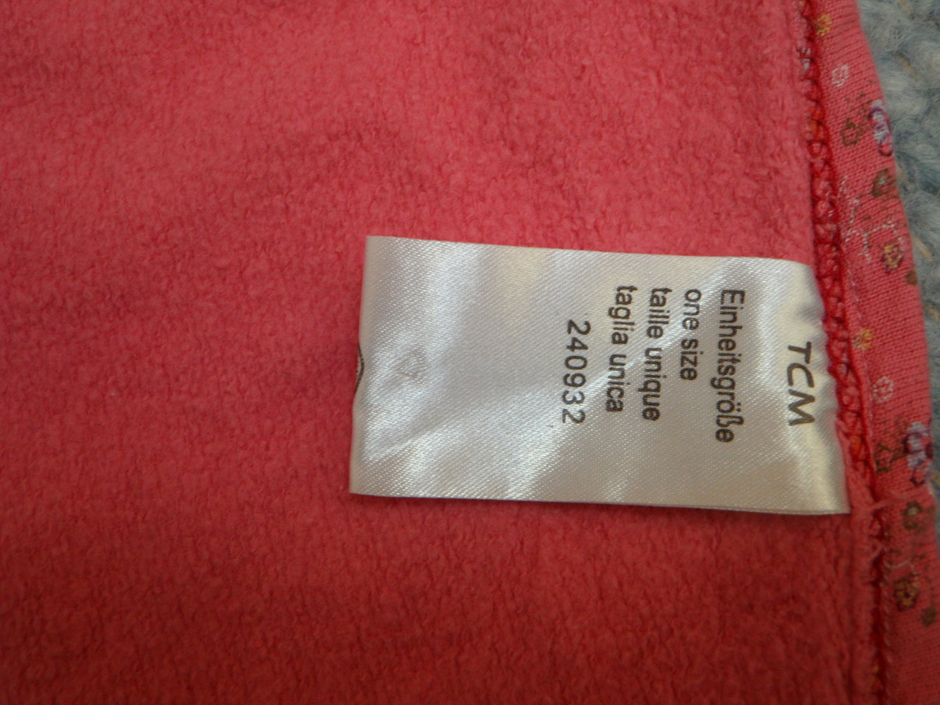 TCM Dreieckstuch Halstuch angeraut 