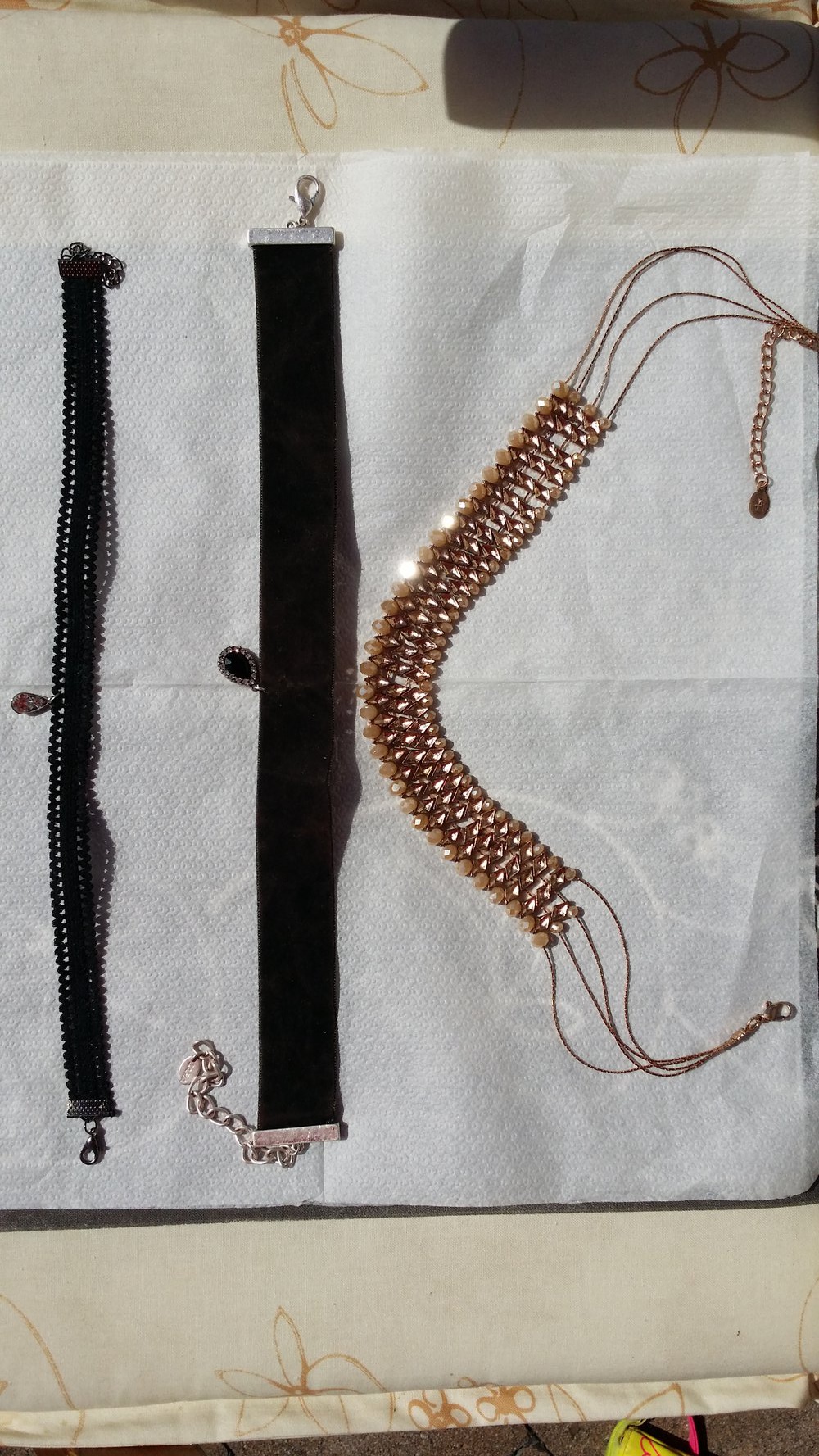 3 schicke Halsbänder - gebraucht