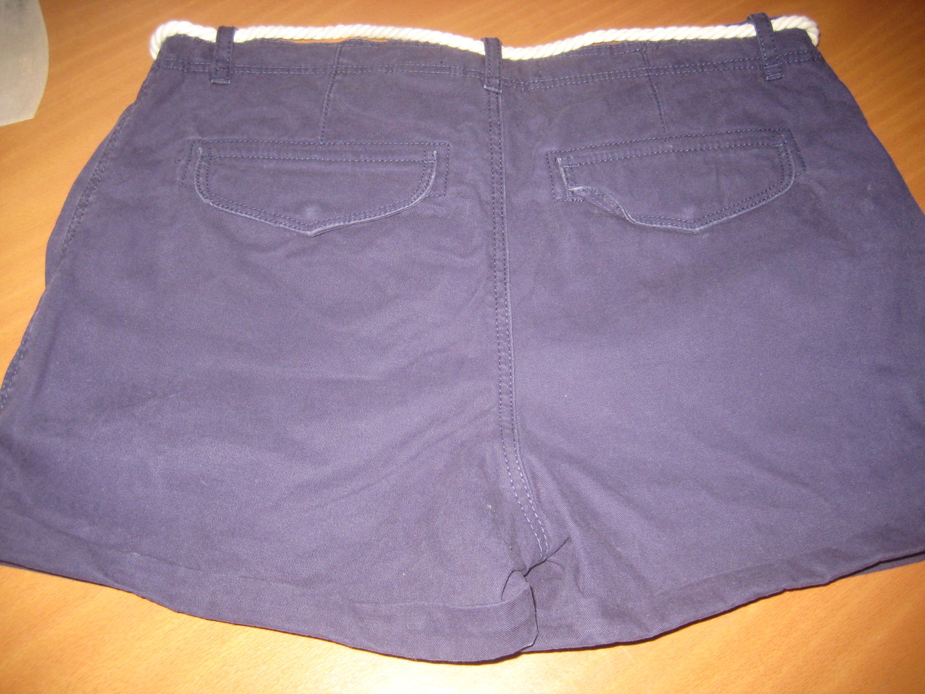 H&M Mädchen Shorts mit Bindegürtel aus dicker Kordel