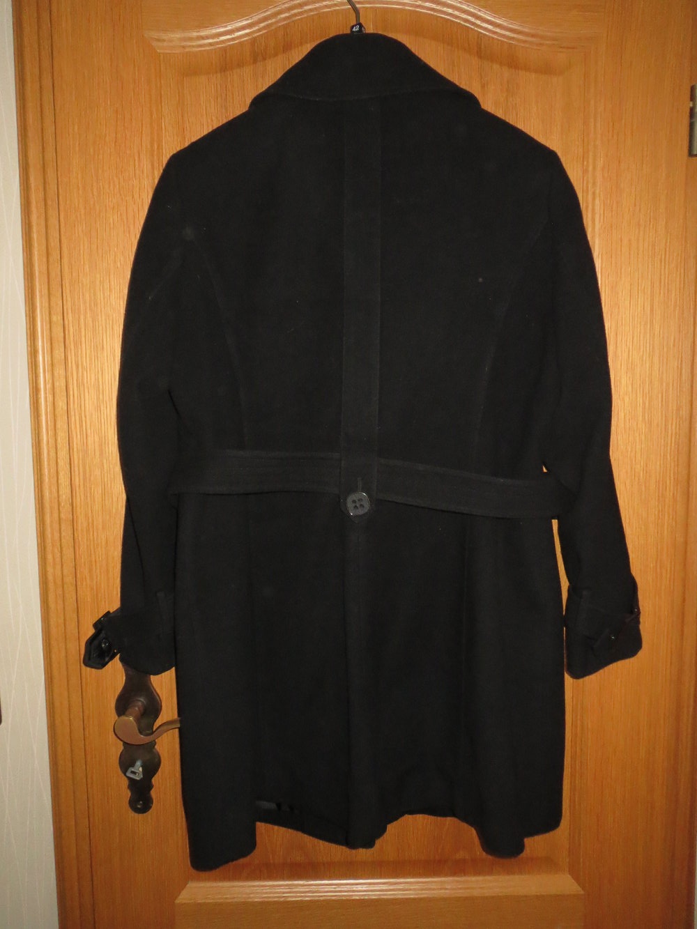 Mantel, Gr.44/L, schwarz, kurz