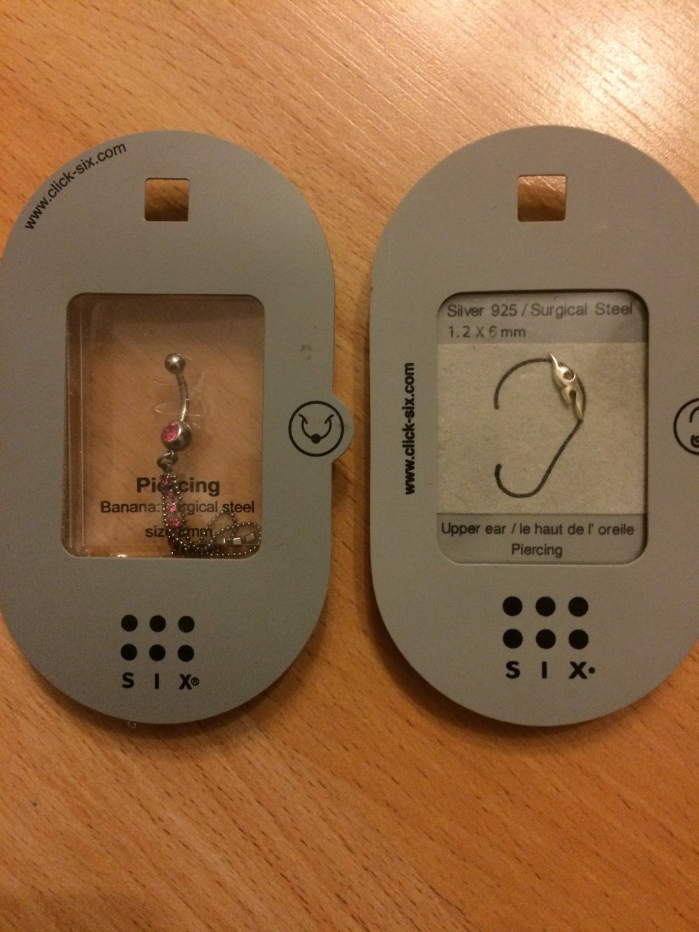 Piercing bauchnabel ohr