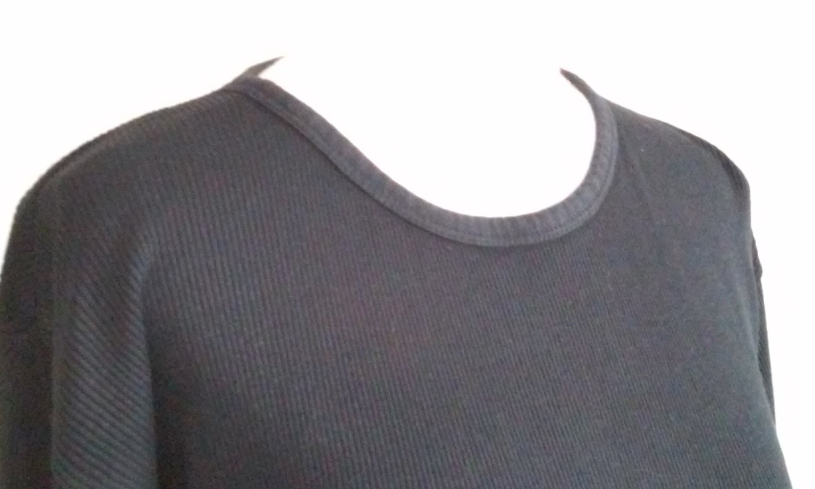 Sweatshirt Langarm Shirt Rundhals Pulli Basic Oberteil/Unterzieher schwarz sportswear