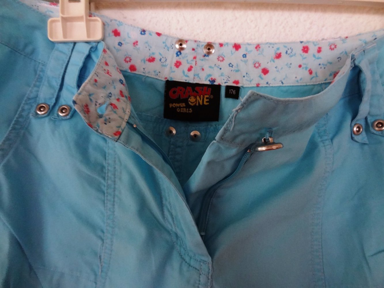 Leichte 3/4 Hose in türkis Gr. 176