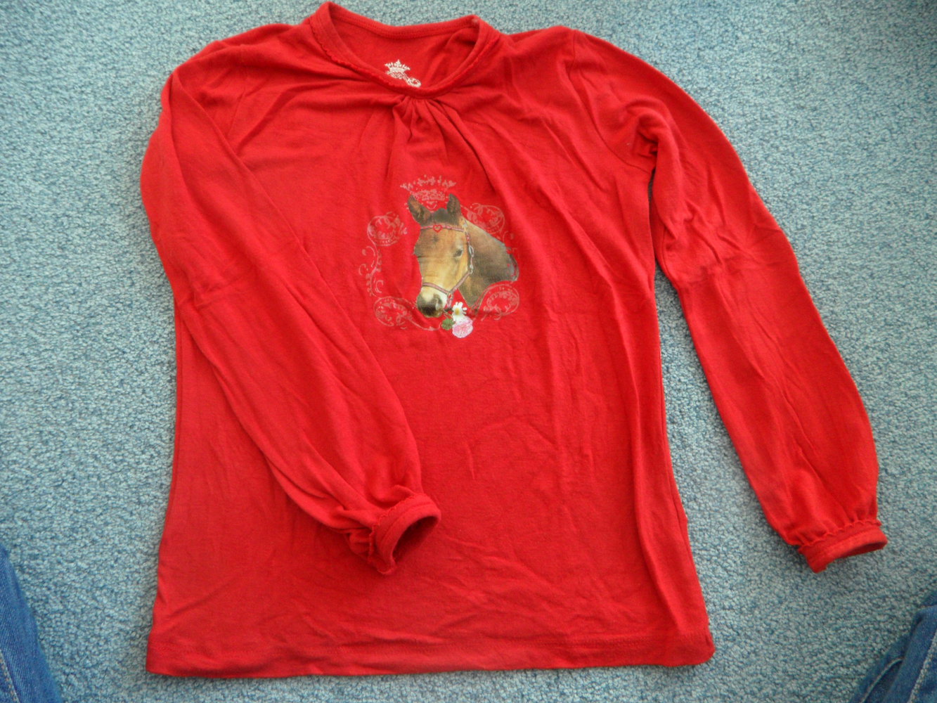 Whoopi Königsmühle tolles Langarmshirt mit Pferd / Pony