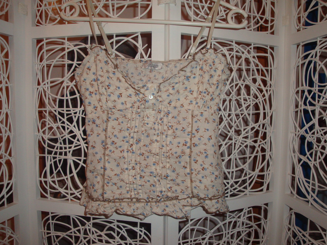 süßes Blümchentop