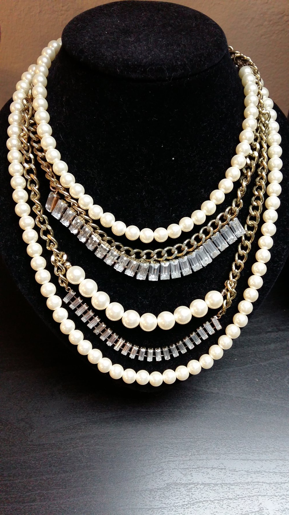 Statement-Kette mit Perlen von H&M