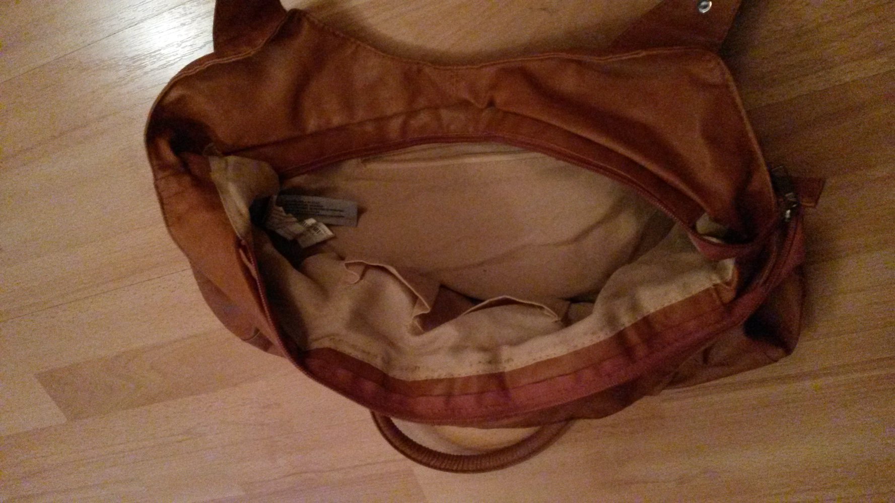 (Hell) Braune Große Handtasche / Handbag