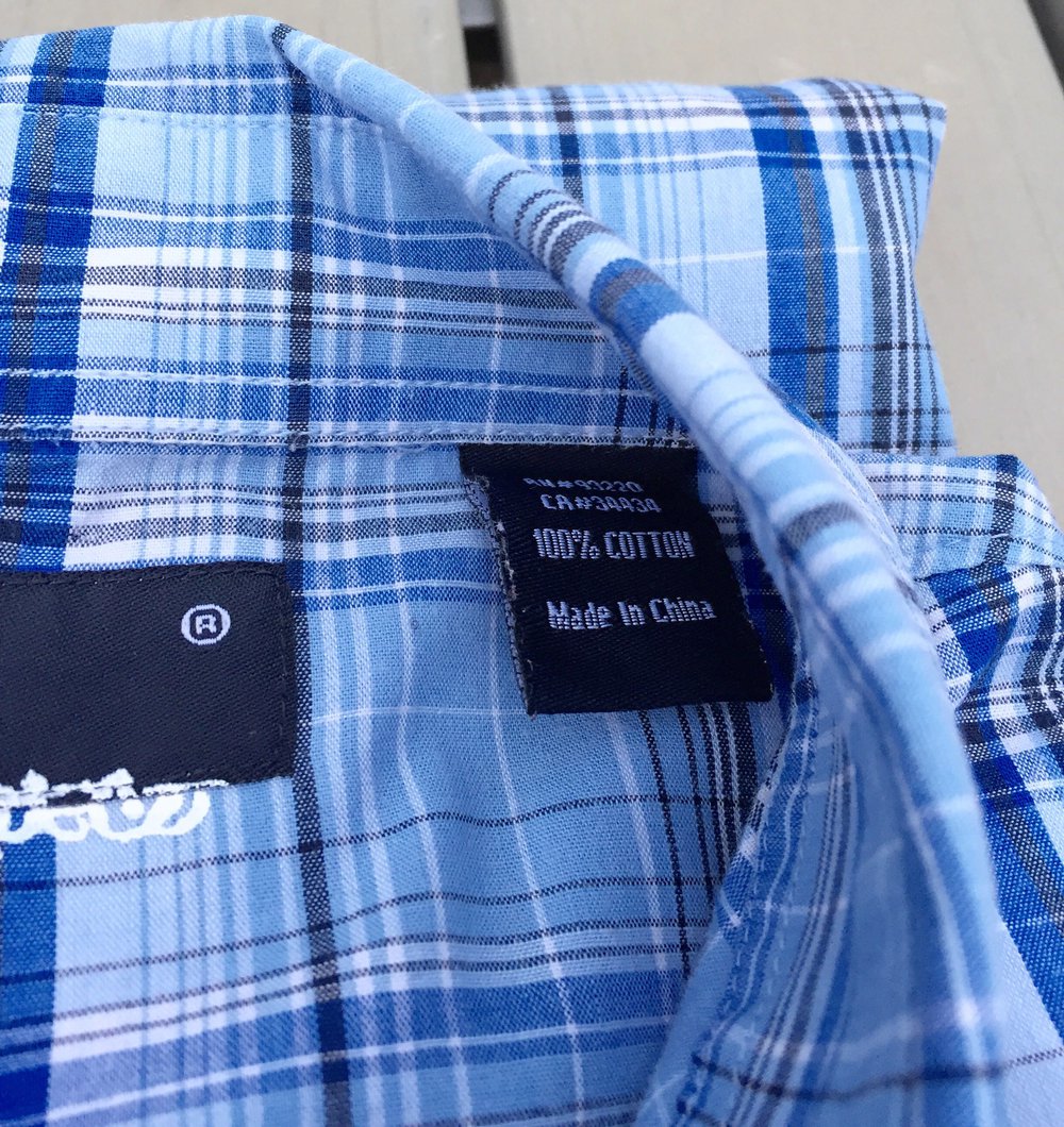 DC Hemd KAROHEMD Gr. M