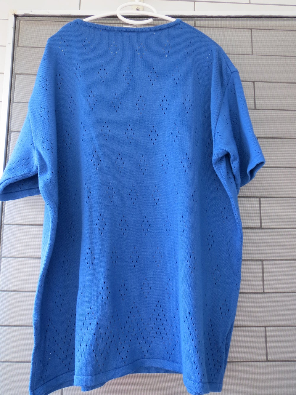 Pullover, Sommerpulli, Gr.50/XL, Kurzarm