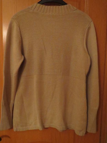 Strickjacke, beige,Gr.36/S