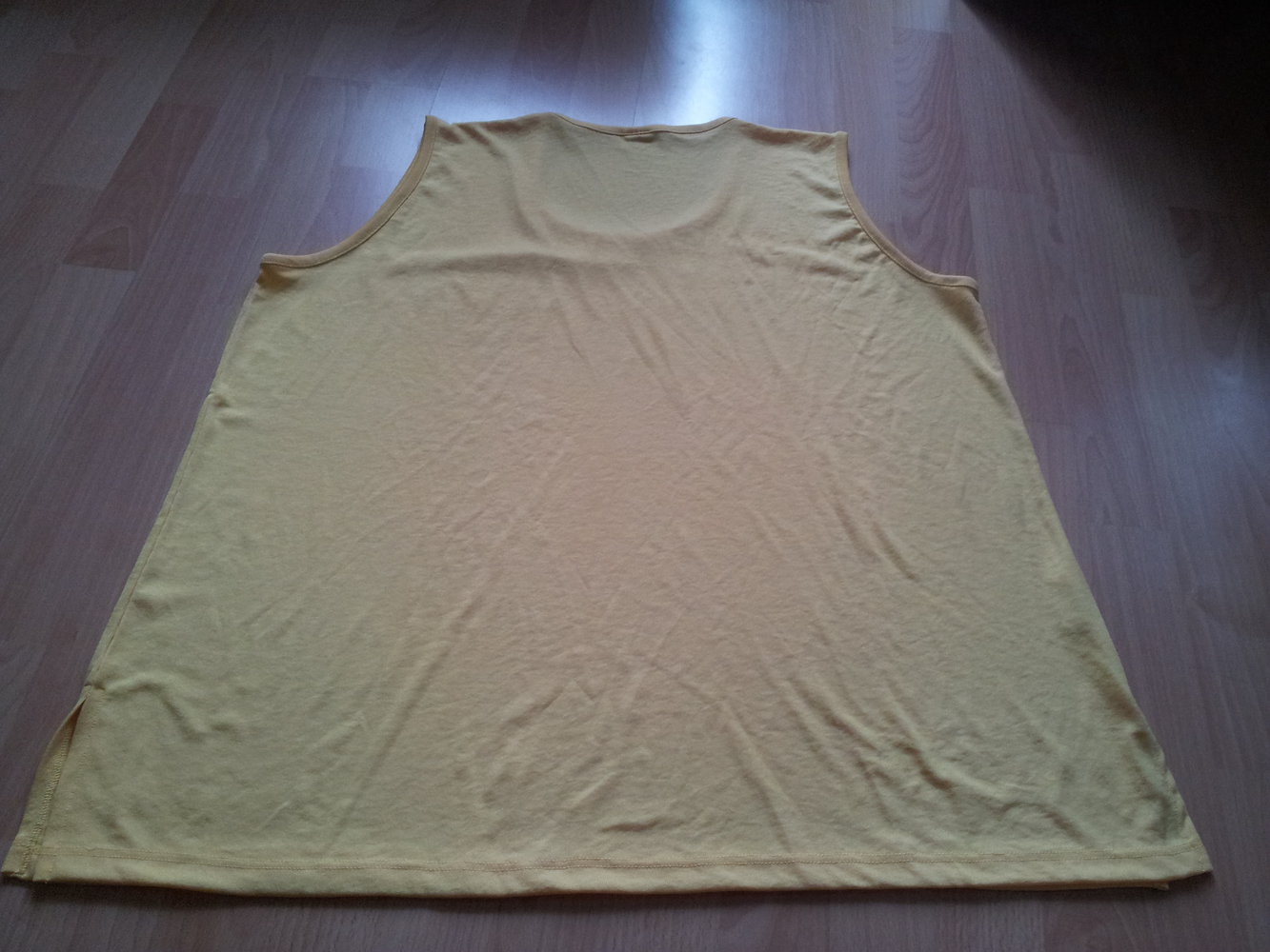 Top gelb eidotter Gr. 52/54 Tanktop Stretch 