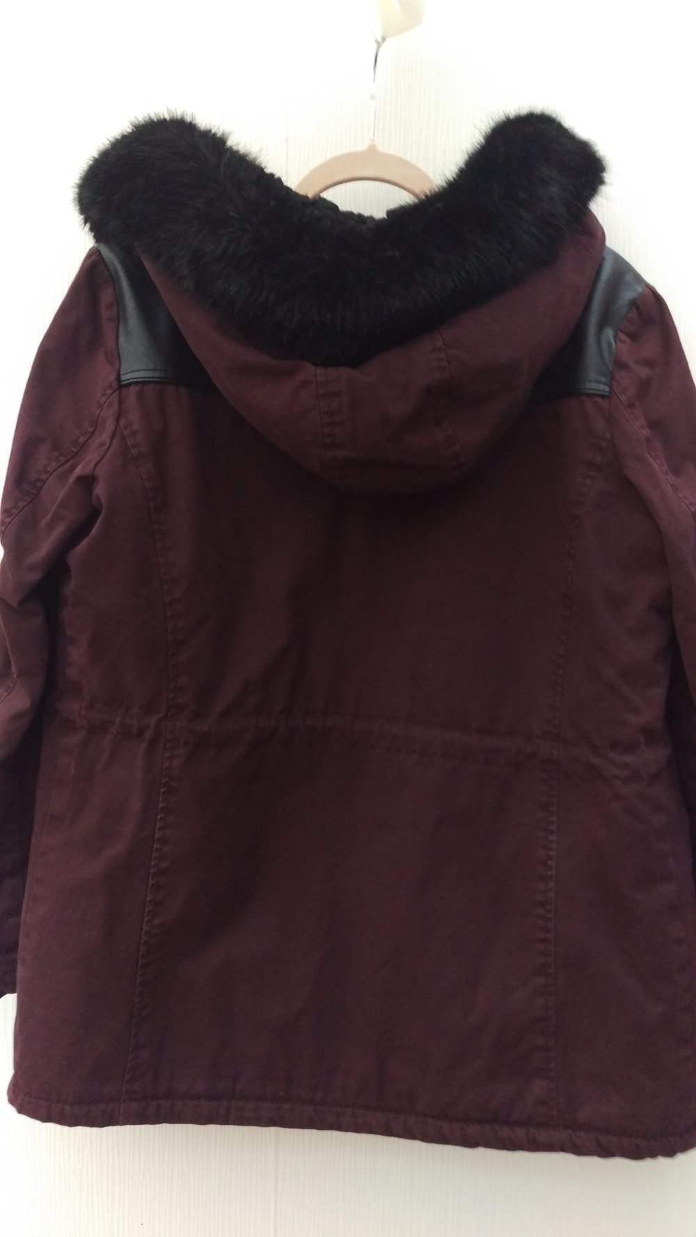 Winterjacke in Bordeaux 