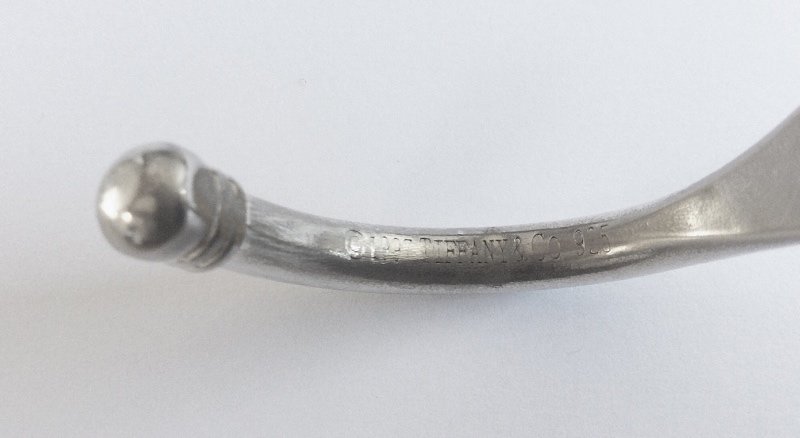 Tiffany & Co 1997 Elsa Peretti Signature Sterling Silver Cuff Bracelet Very Rare