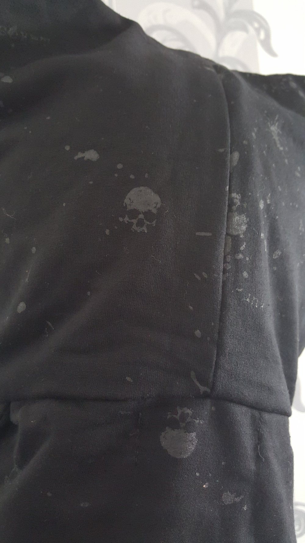 Punk Fledermaus Mütze Schal Batman Schwarz Totenkopf Cosplay Neu