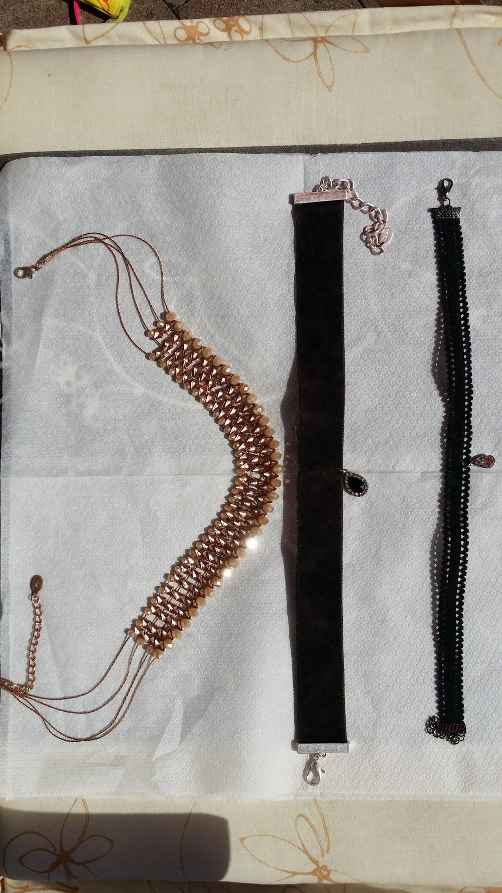 3 schicke Halsbänder - gebraucht