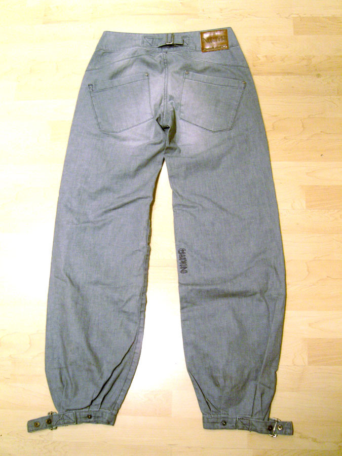 NEU Nikita Damen Jeans Haremshose 28/34 grau