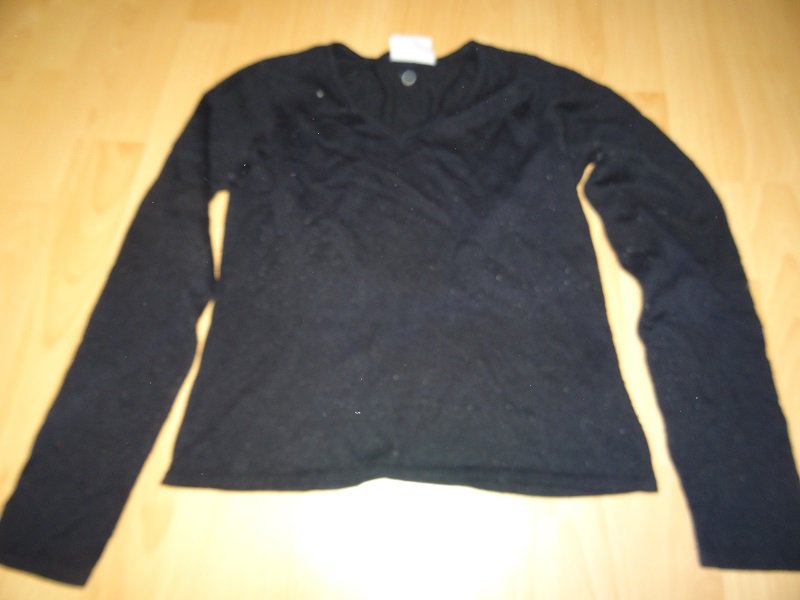 Schwarzer Pulli Gr. S 36 / 38