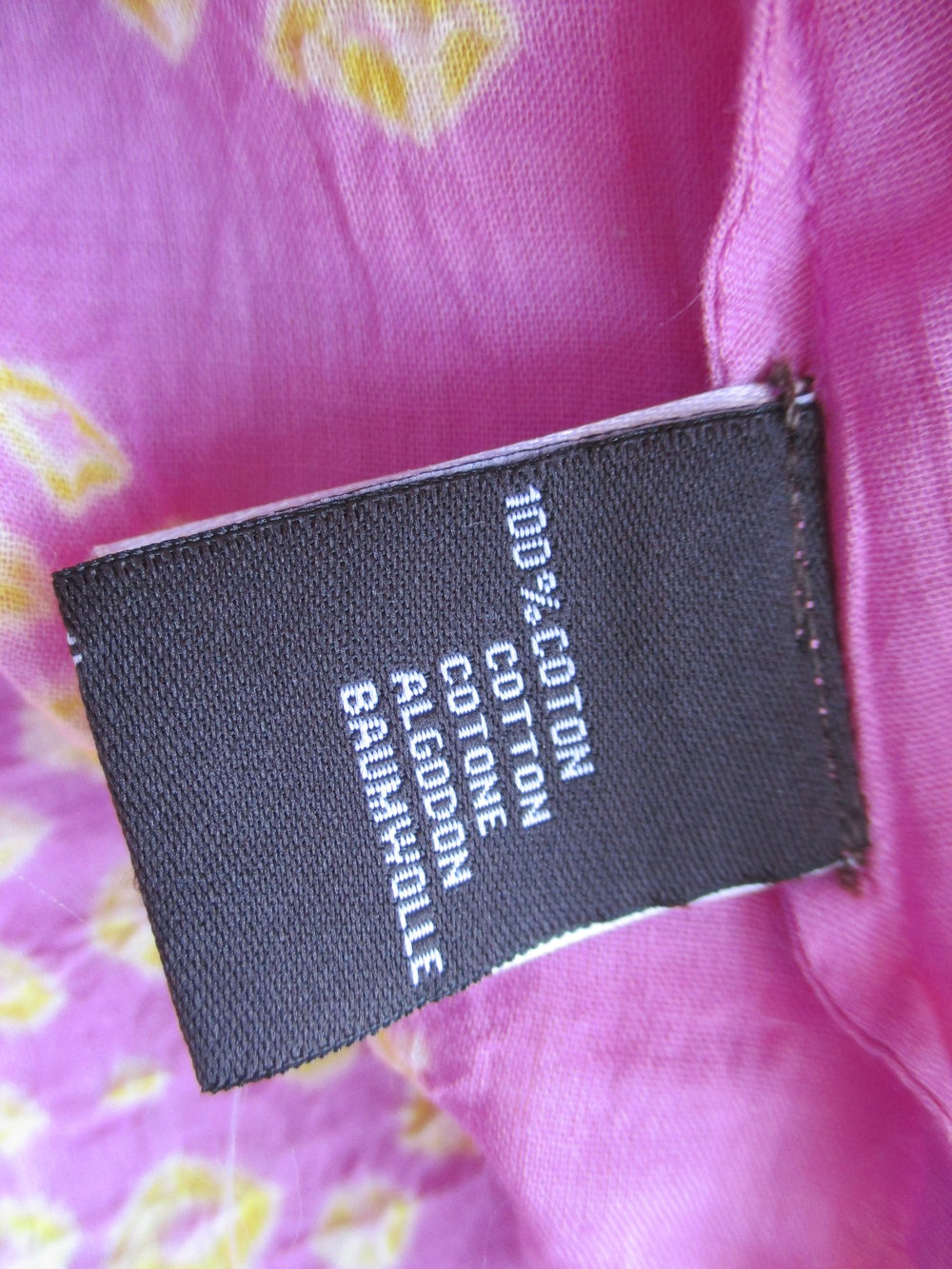 Antik Batik, zuckersüße edle Tunika Bluse, Mode aus Frankreich, Gr. 36, 100 % Baumwolle, pink, weiß, ovp, neu mit Etikett, hoher NP, Stehkragen