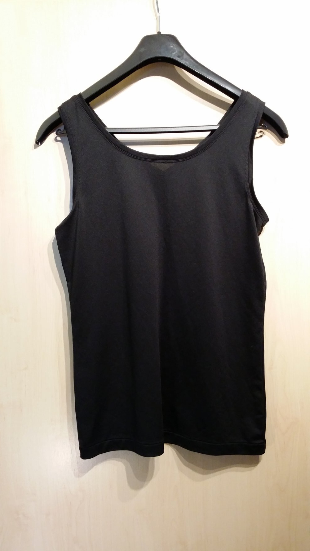 Top schulterfrei Damen schwarz XXL
