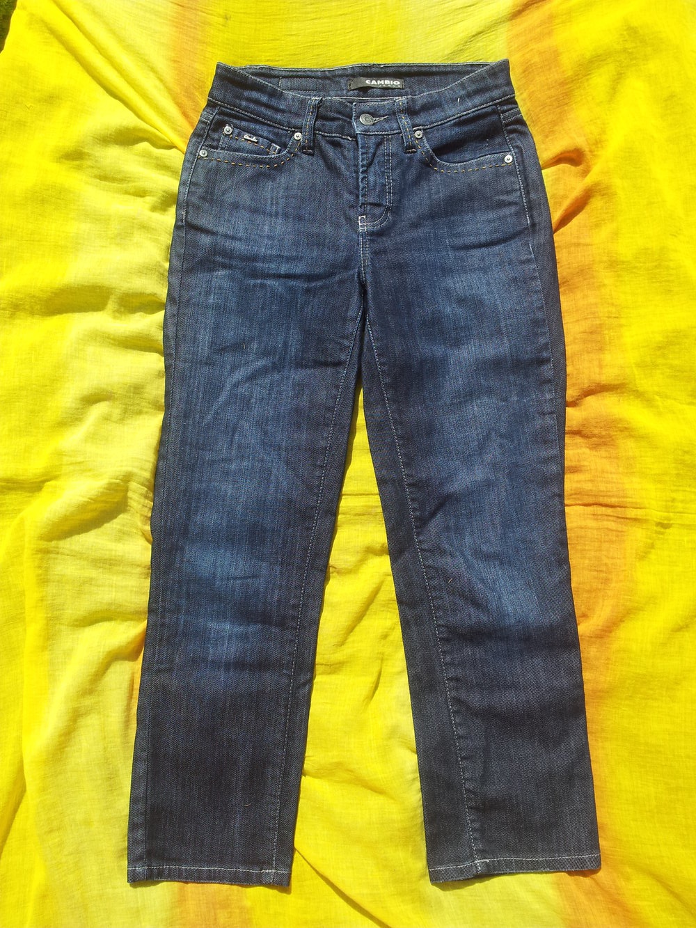 Jeans 7/8 Stiefelhose Cambio Gr. 36