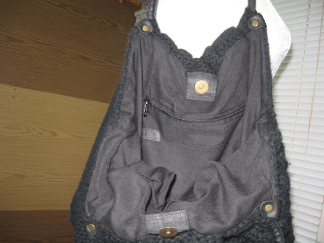 *** Große Strickbeuteltasche ***