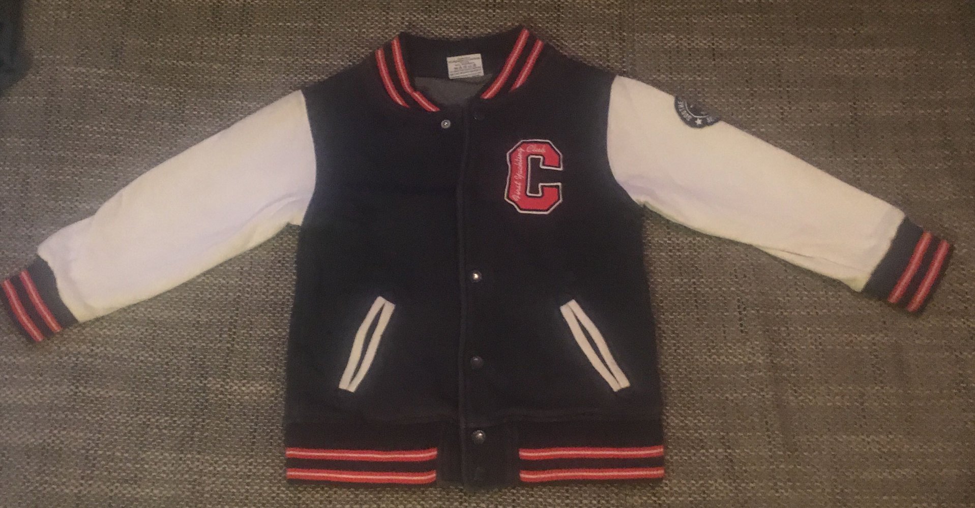 College Jacke, Größe 116