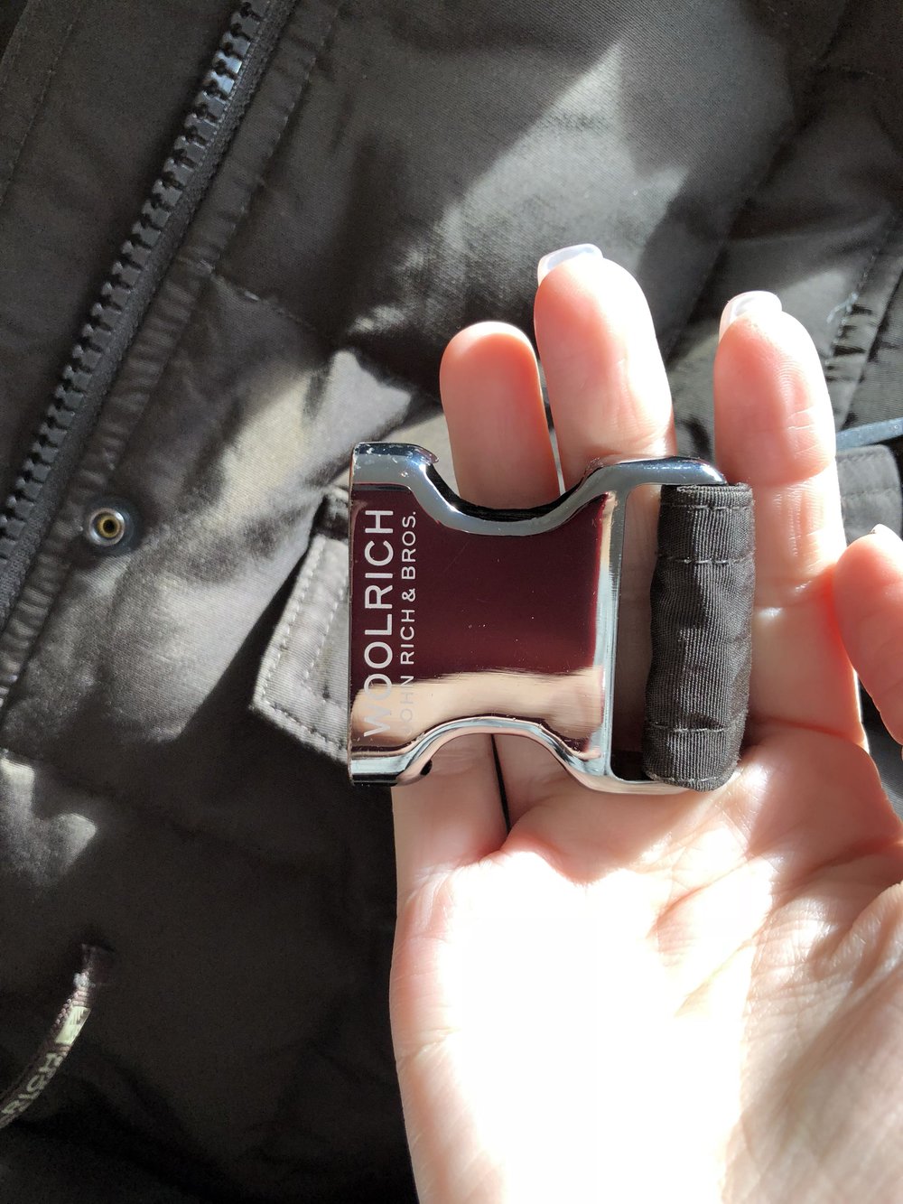 Woolrich Blizzard Parka chocolate brown S