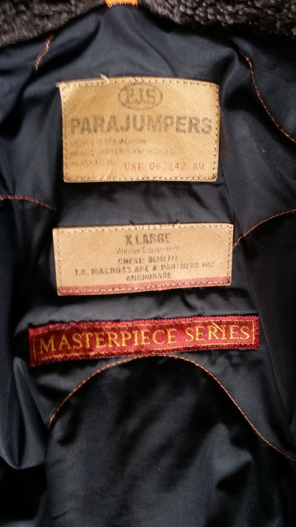 Parajumpers PJS Kodiak Jacke, Mantel, Parka in navy, Größe XL slim fit