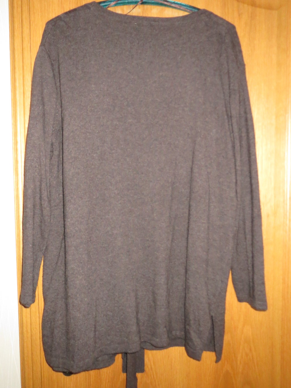 Cardigan, Strickjacke, Gr.44/46, braun