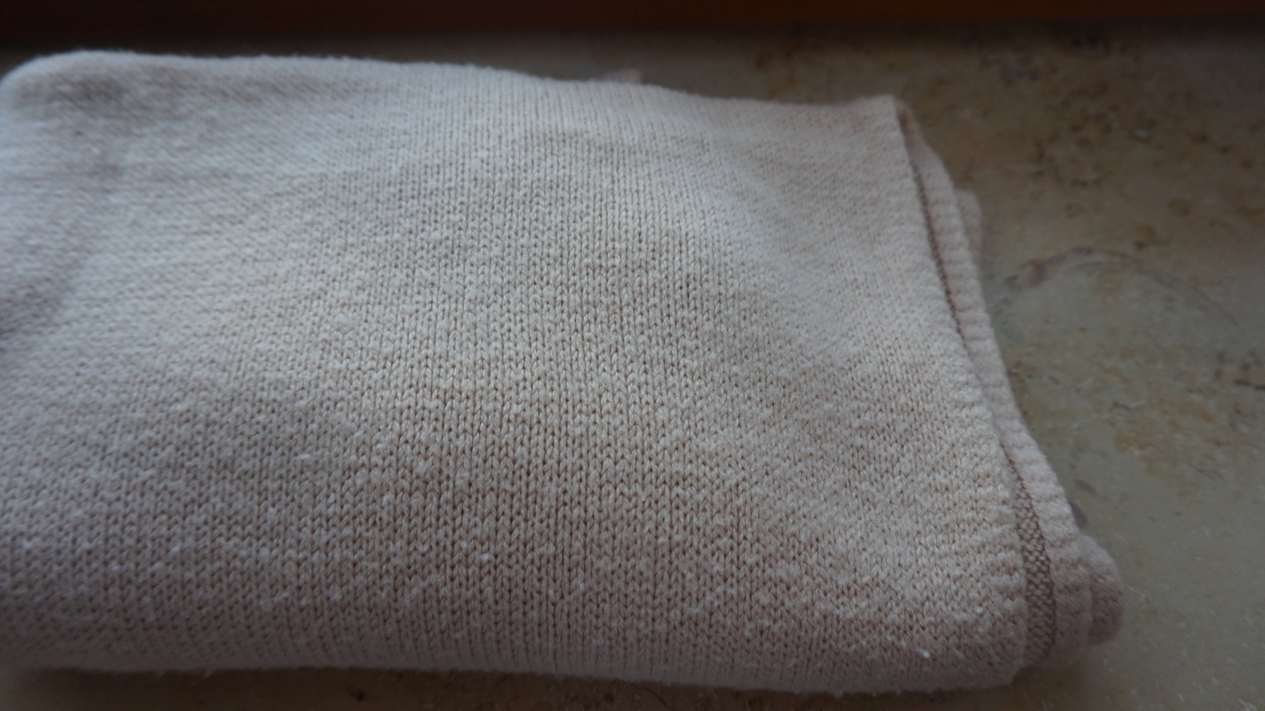 schöner Strickloop, beiger SchlauchSCHAL