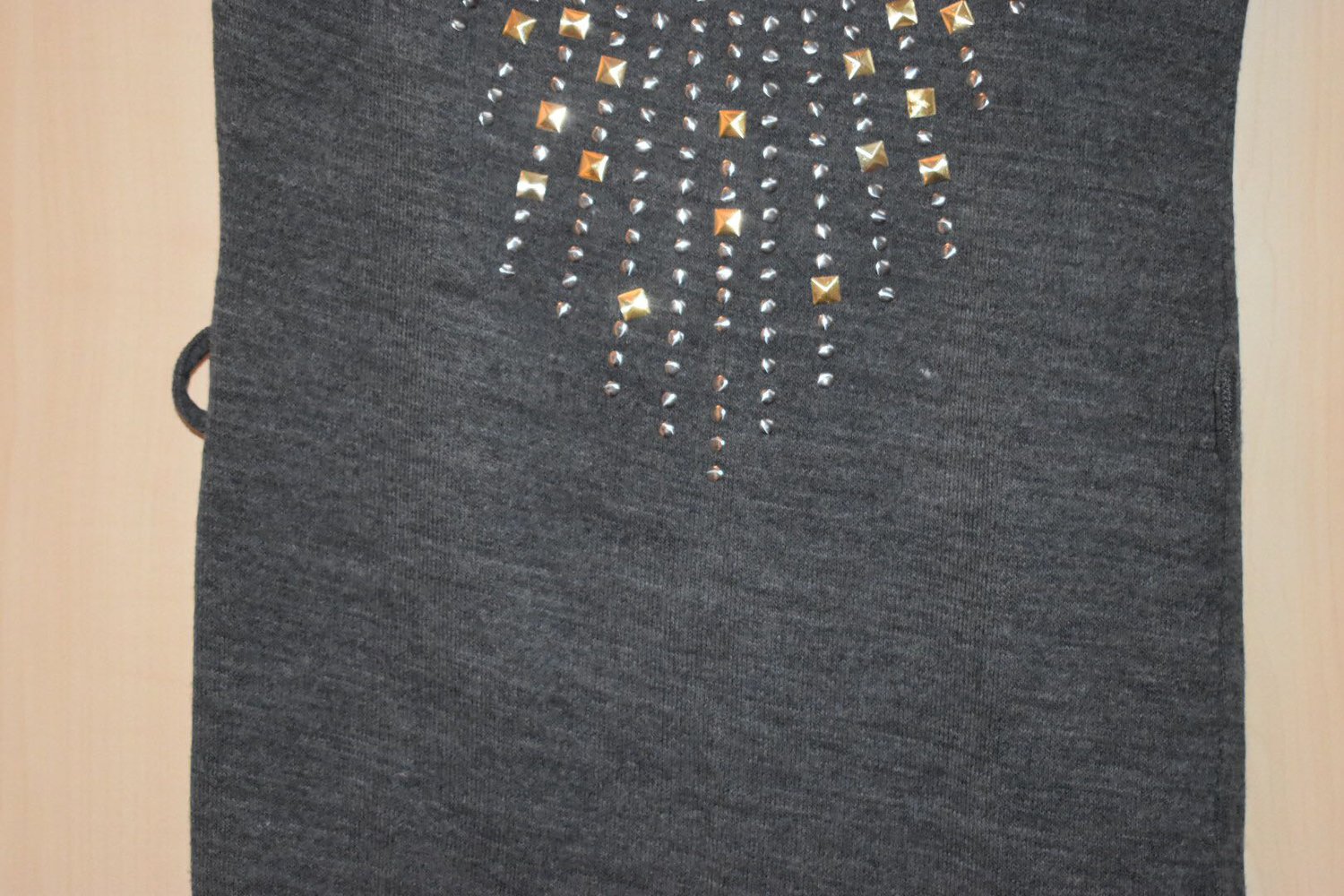 Verkaufe längeres wolloberteil mit glitzer