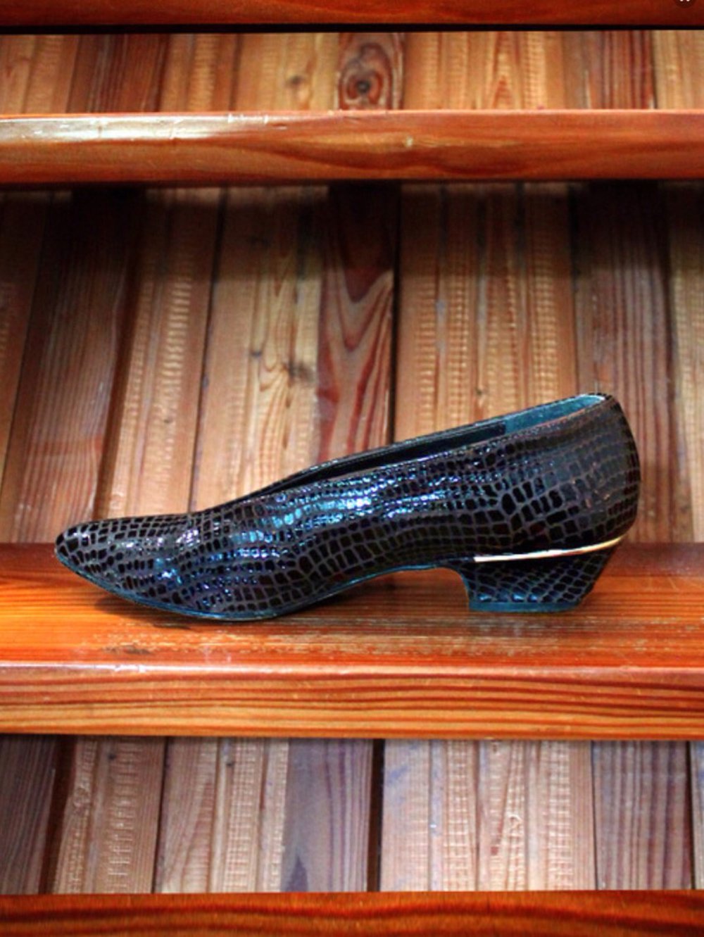 Pumps 38, braun , Cheron, Leder, Blogger, Vintage