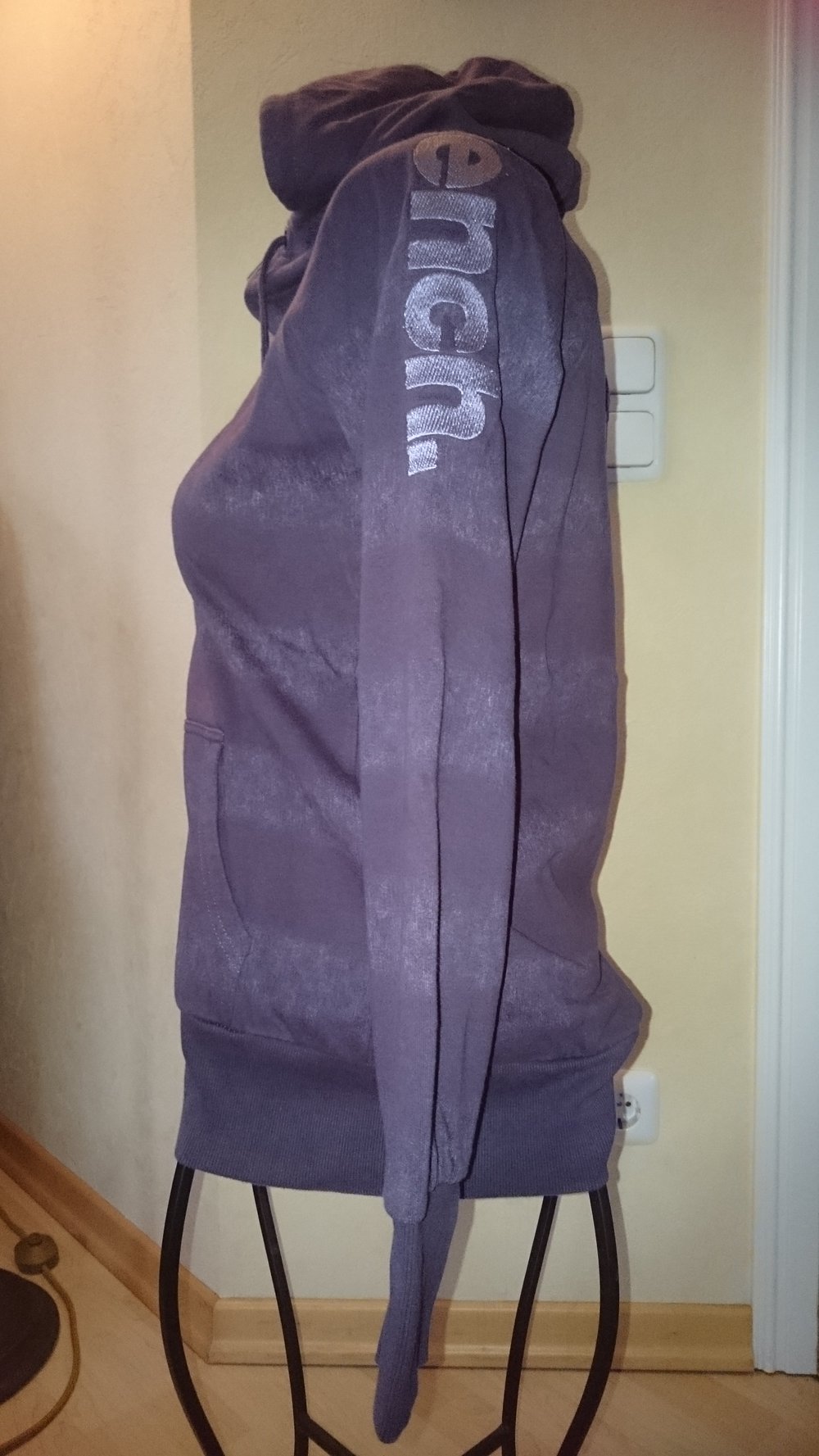 Bench Sweatshirtjacke Gr L Lila