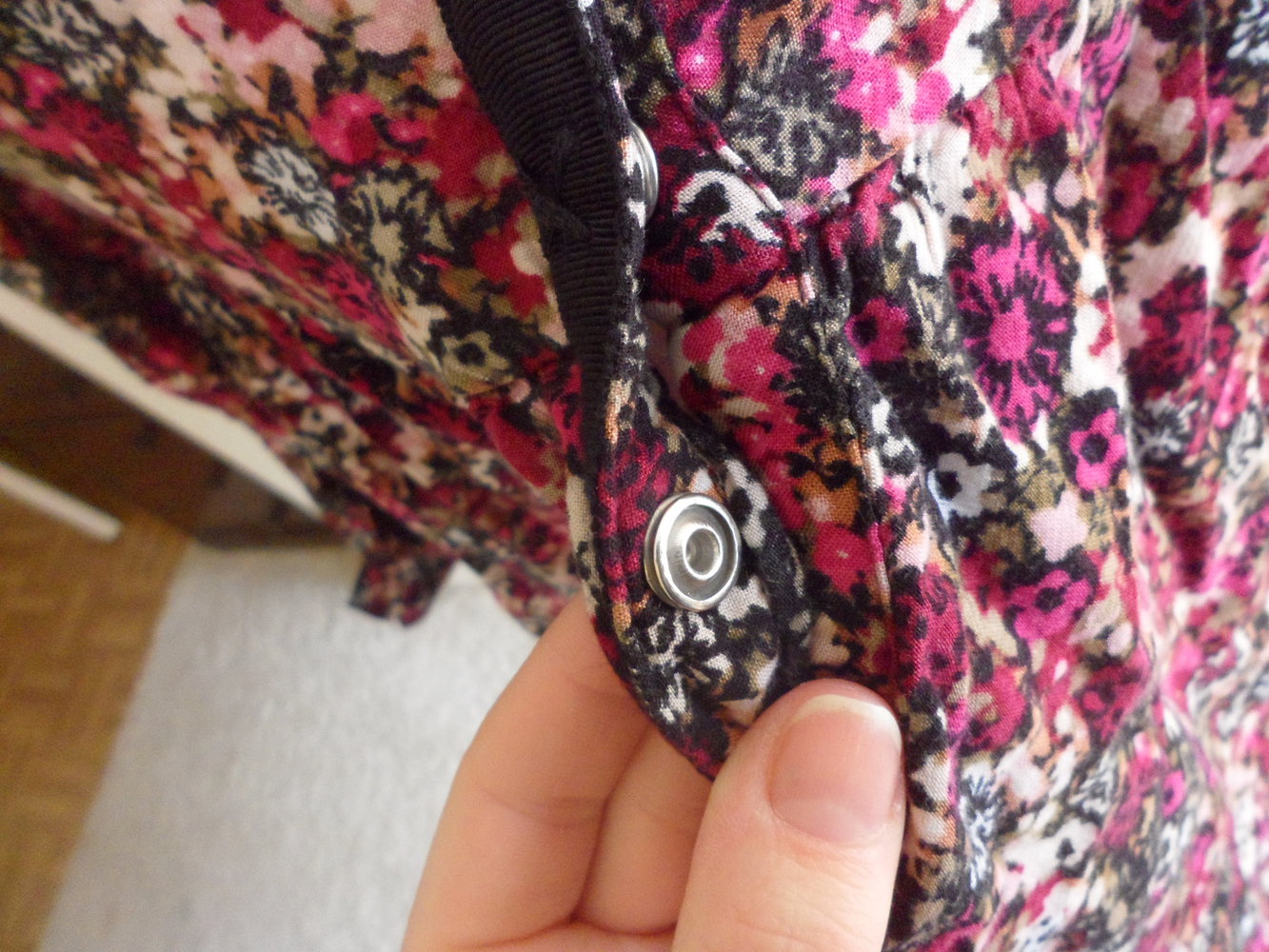 H&M Geblümte Tunika, Empire-Stil