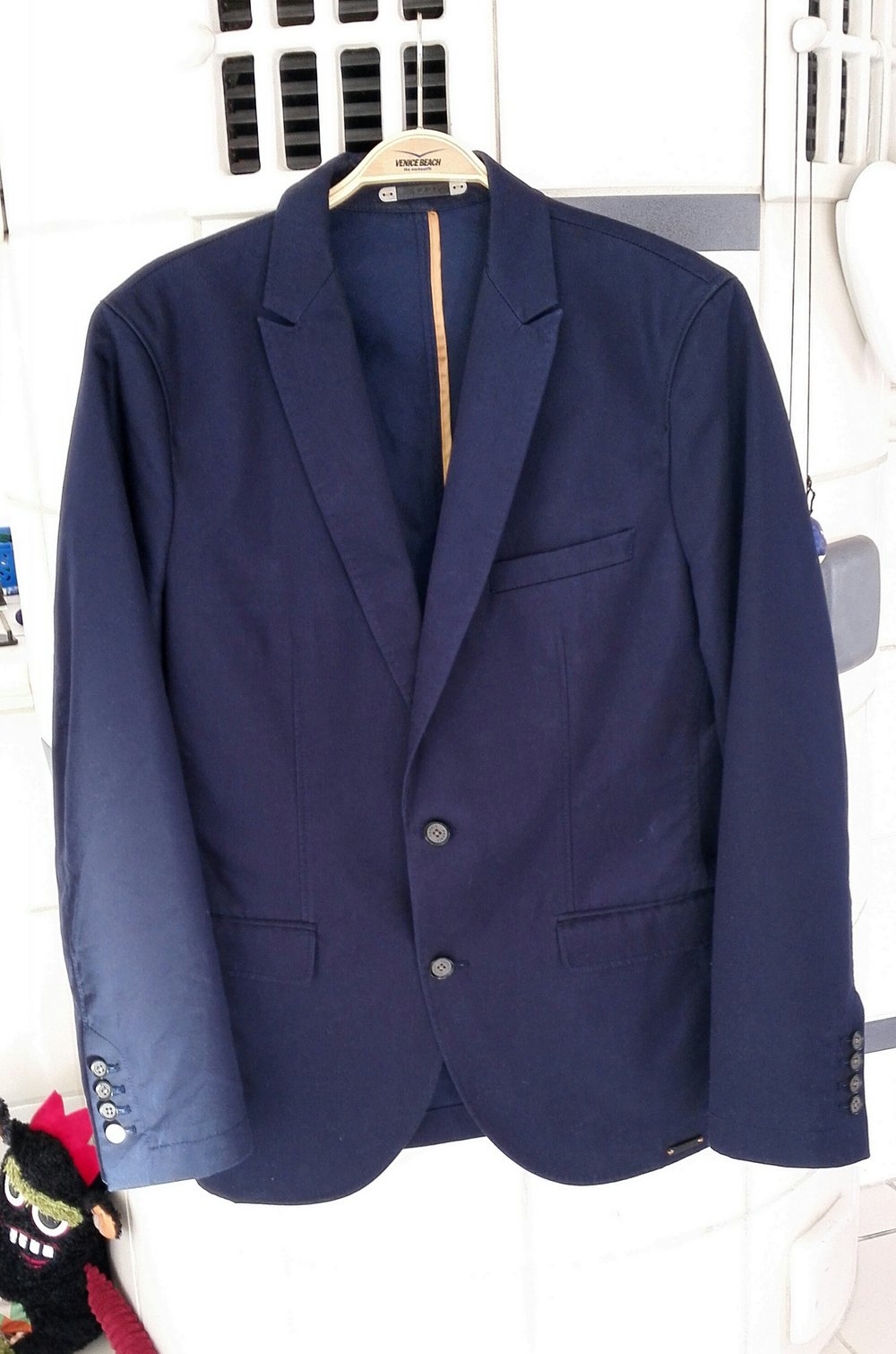 Blaues Sakko in Größe 50