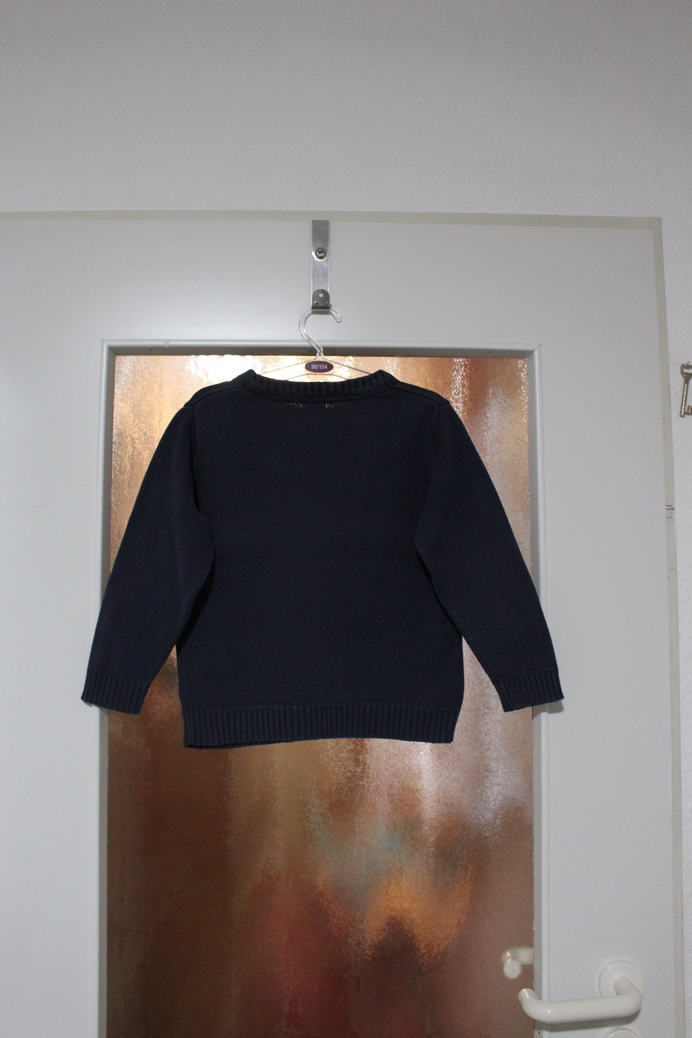 114. Pullover von C&A/Palomino, dunkelblau, Gr. 110