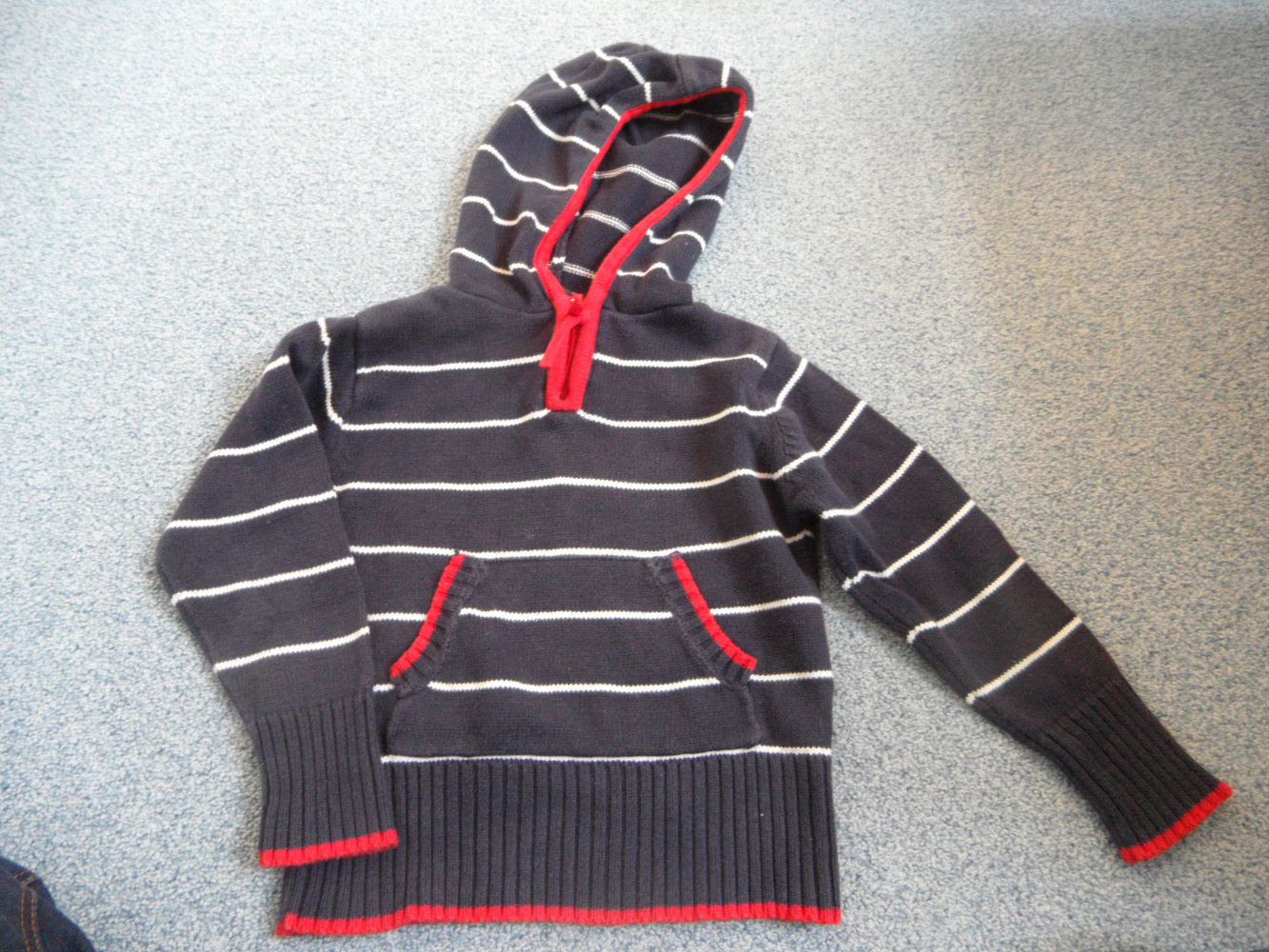 blue seven Kapuzenpulli maritim Strick