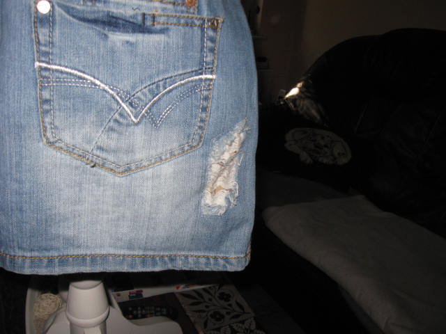 *** Super ~ Sexy ~ Fetziger ~ Mini ~ Jeans ~ Rock ***